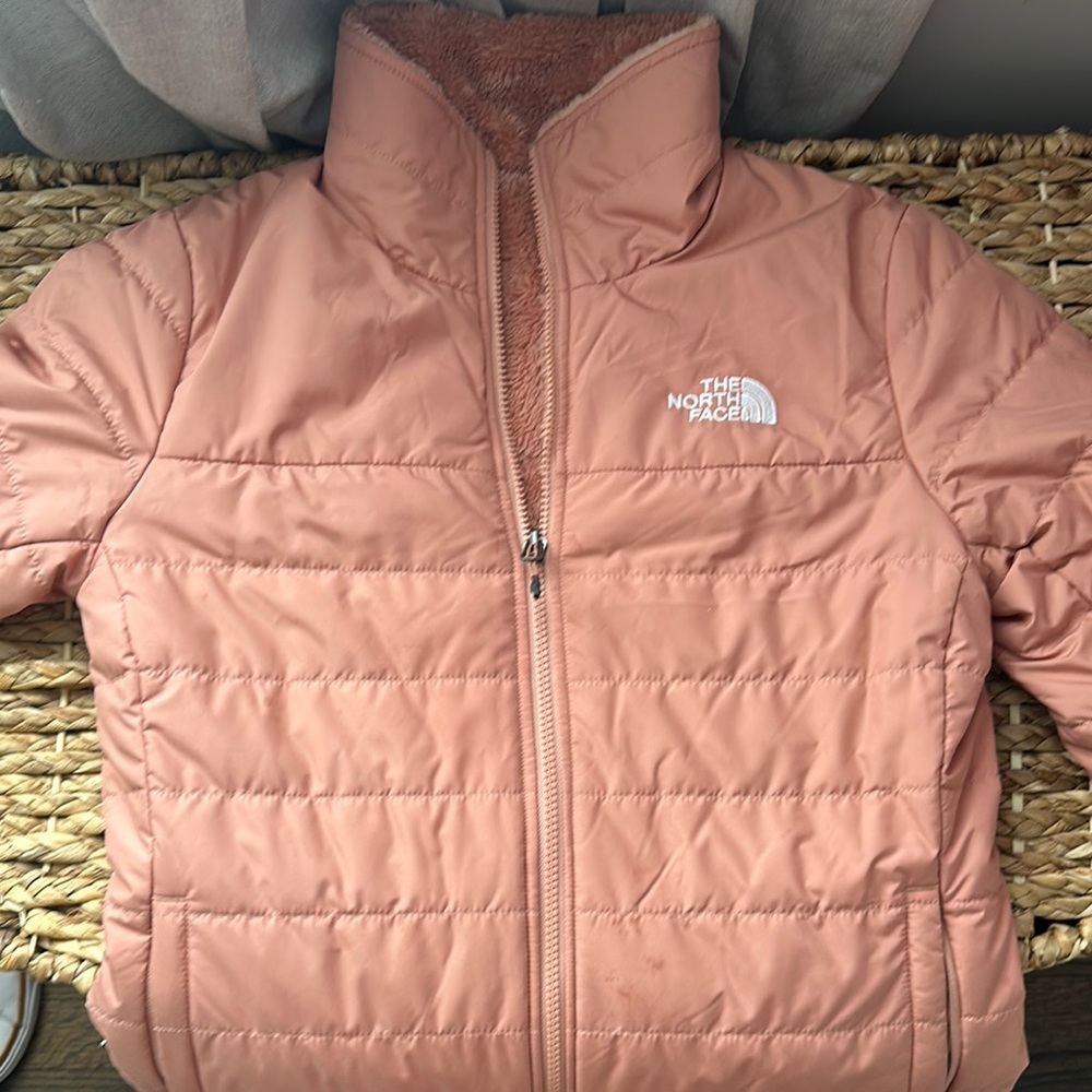 The North Face Pink Puffer Jacket